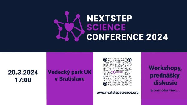 Plagát konferencie: NextStep Science Conference 2024