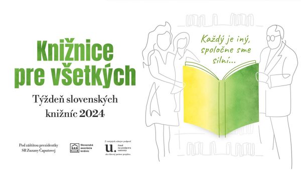 Plagát podujatia: Týždeň slovenských knižníc 2024