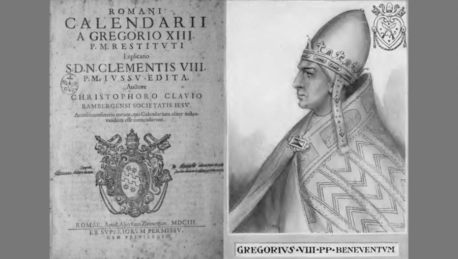 Bula Inter gravissimas a pápež Gregor XIII. Zdroj: historylab.dennikn.sk