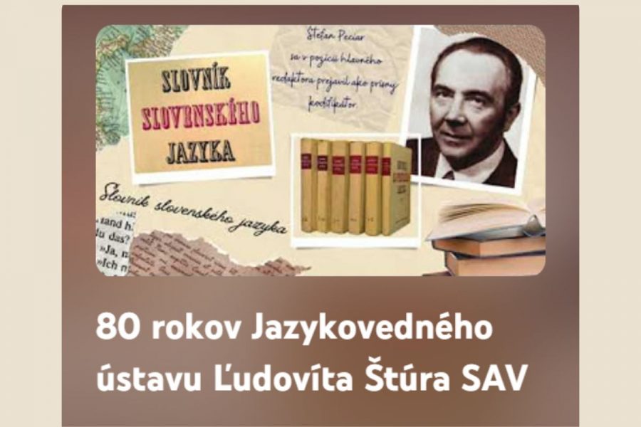 Jazykovedný ústav Ľ. Štúra SAV, v. v. i.. Zdroj: SAV