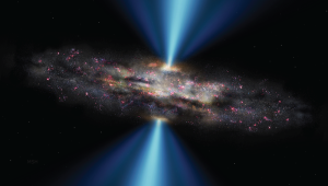 V roku 2015 vedci objavili čiernu dieru s názvom CID-947, ktorá je takmer 7 miliárd krát väčšia ako hmotnosť nášho Slnka. To ju radí medzi najmasívnejšie objavené čierne diery. Zdroj: NASA