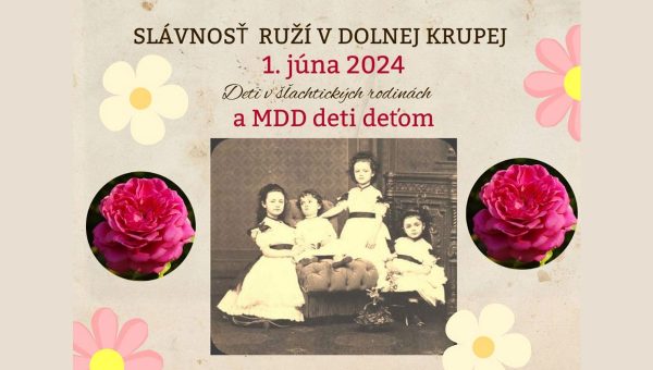 Plagát podujatia: Slávnosť ruží 2024