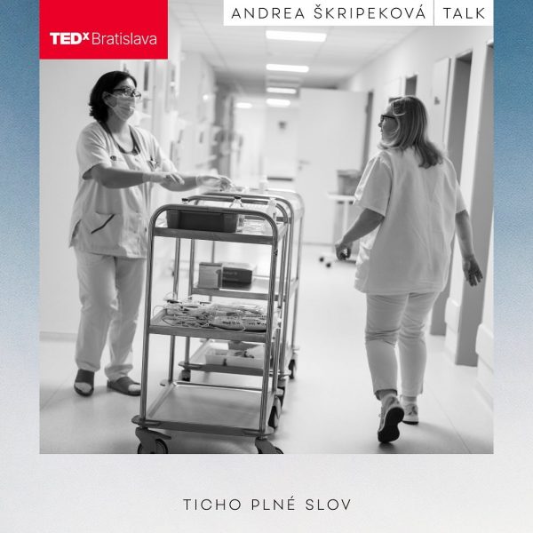Andrea Škripeková. Zdroj: TEDx Bratislava