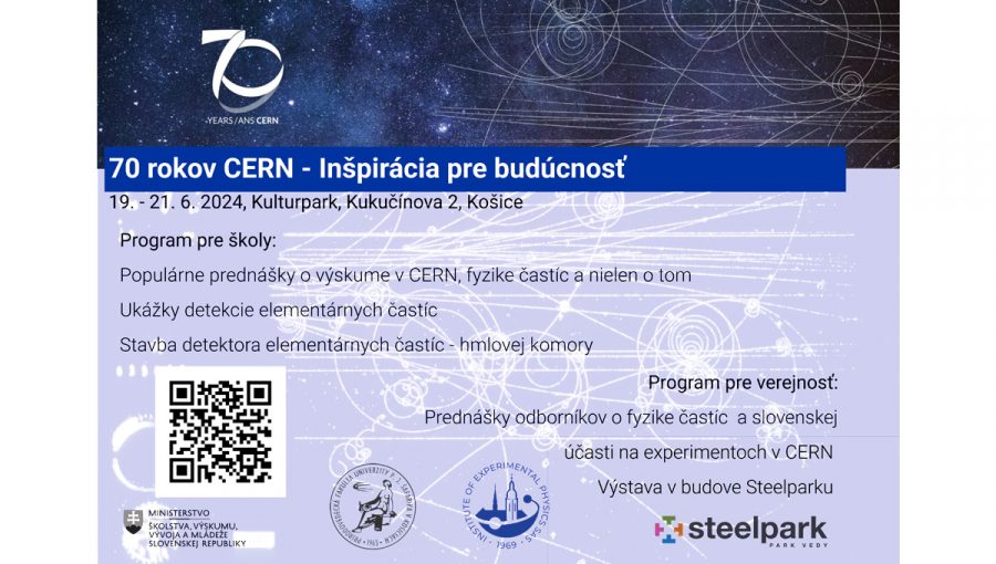 70 rokov CERN – Inšpirácia pre budúcnosť