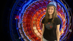 Barbora Eckerová. Zdroj: BE, CERN