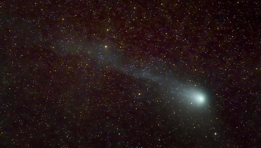 Snímok kométy 13P/Olbers z 31. mája 2024. Zdroj: FÚ v Opave.