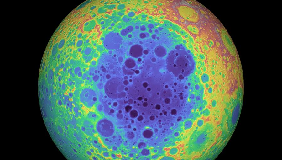 Oblasť Južný pól-Aitken je najväčšia dopadová štruktúra v slnečnej sústave. Čínska sonda Čchang-e 6 pristála v blízkosti kráteru Apollo 1. júna 2024. Zdroj: NASA