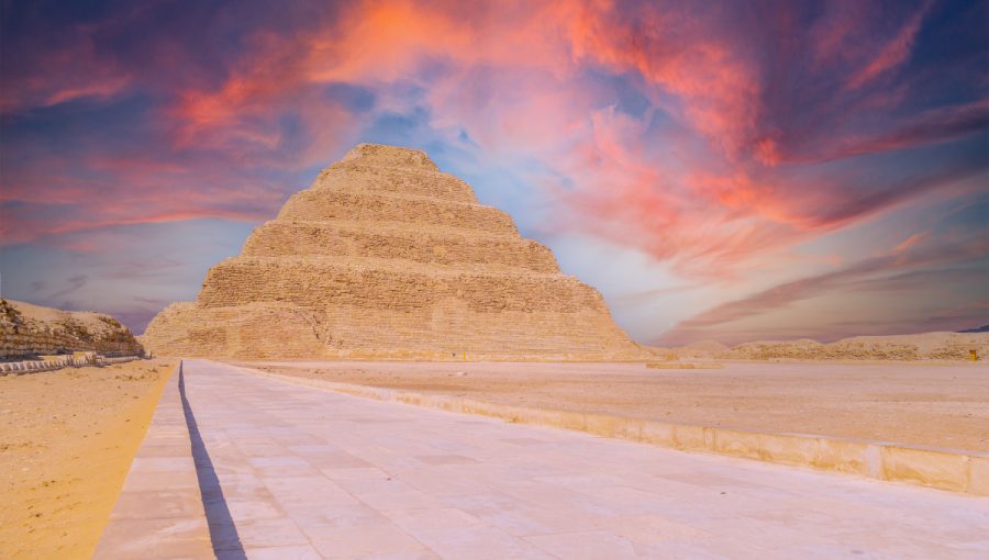 Džoserova pyramída v Sakkáre. Zdroj: iStockphoto.com