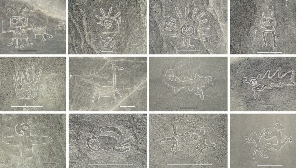 12 z 303 novoobjavených geoglyfov.