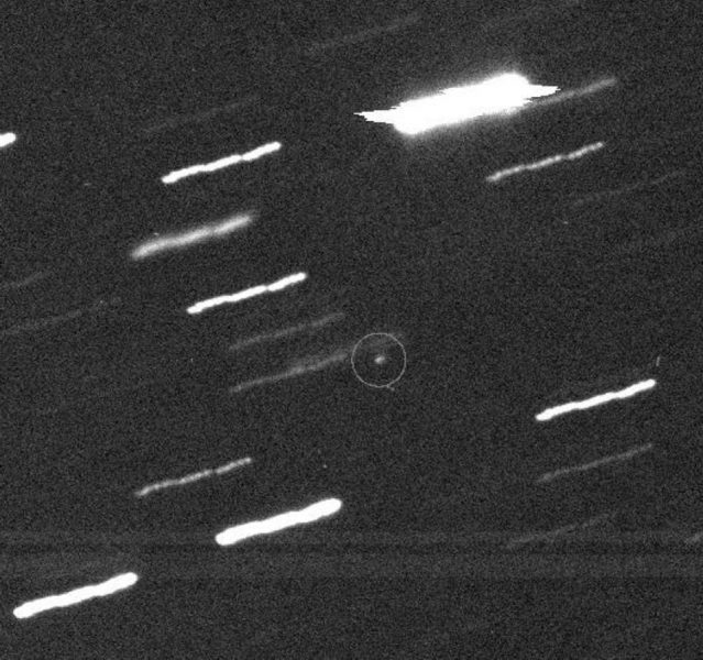 Asteroid Apophis na snímke University of Hawaii