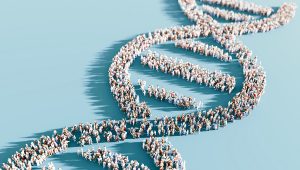 DNA vytvarované z ľudí. Zdroj: iStock.com/TanyaJoy