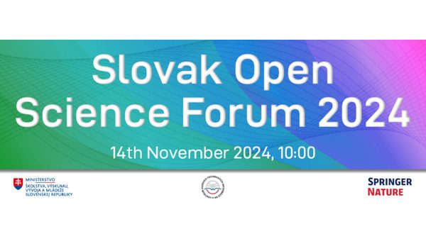 Banner podujatia: Slovak Open Science Forum 2024