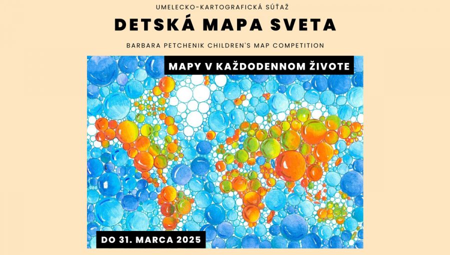 Detská mapa sveta 2025