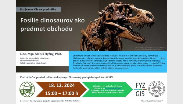 Fosílie dinosaurov ako predmet obchodu