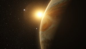 Jupiter a Slnko. Zdroj: iStock.com/vjanez