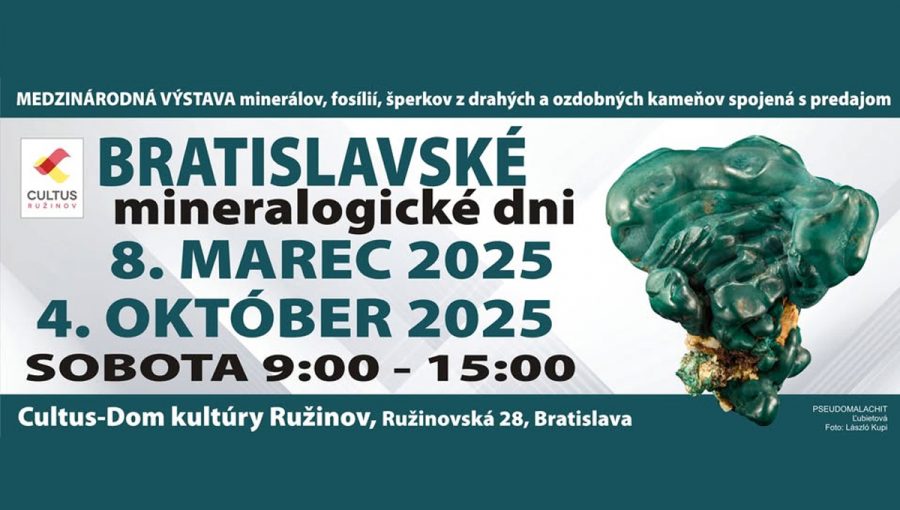 Bratislavské mineralogické dni 2025