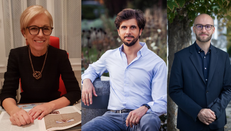 Zistite, ktoré knihy vám odporúčajú naši vedci: Daniela Ostatníková, Tomáš Eichler a Michal Božík. Zdroj: osobný archív respondentov