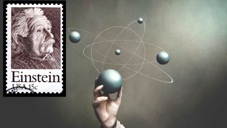 Albert Einstein na známke. Zdroj: iStock/ TonyBaggett, francescoch