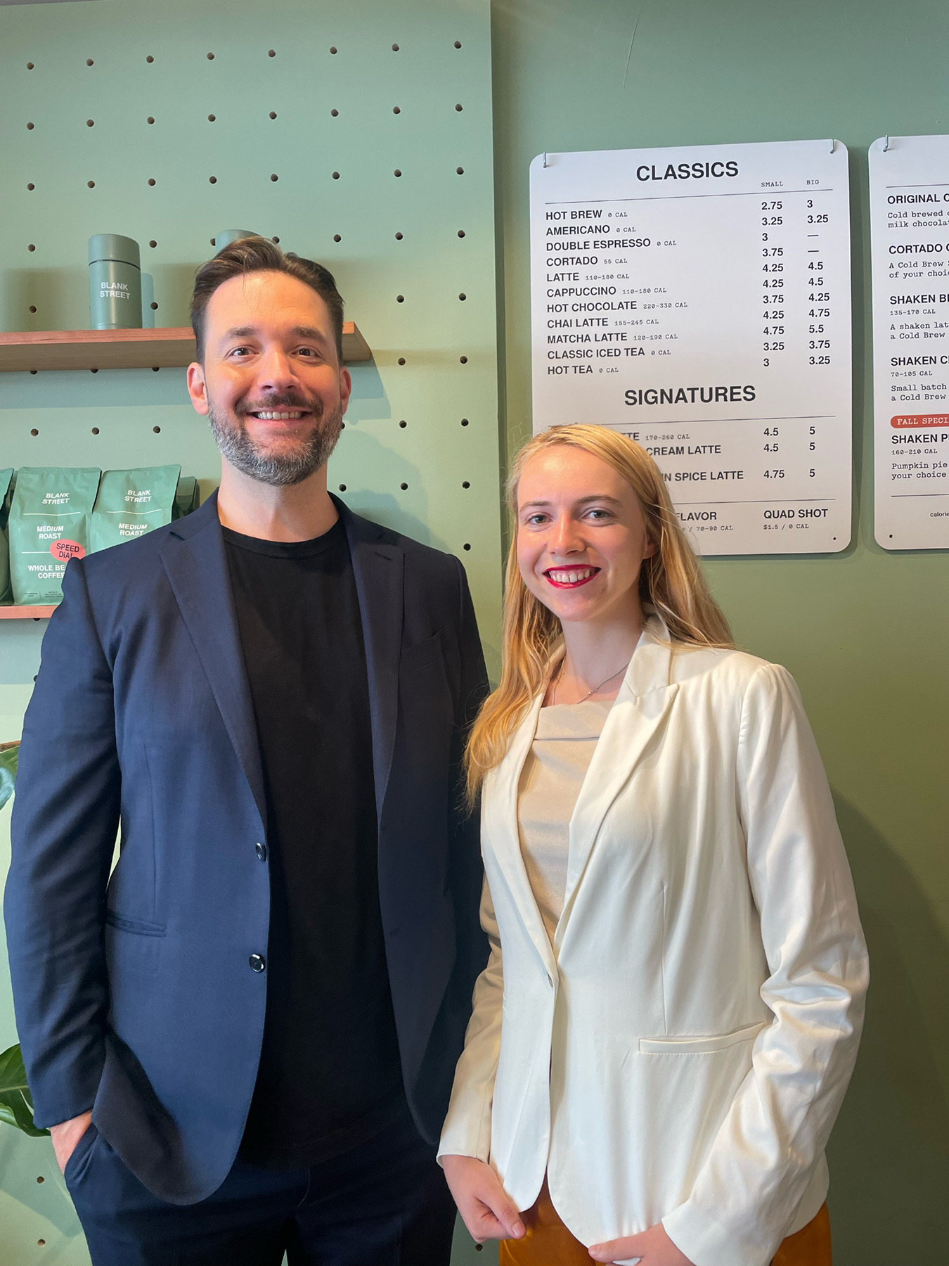 Diana a jej prvý investor Alexis Ohanian v septembri 2023. Zdroj: Osobný archív Diany Virgovičovej