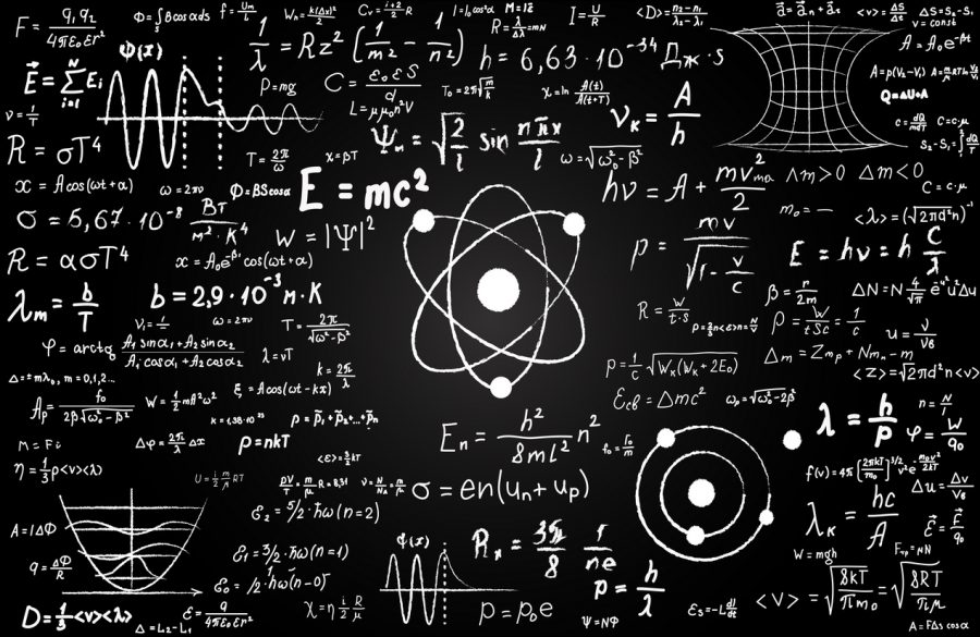 Matematické a fyzikálne vzorce. Zdroj: iStock/i000pixels