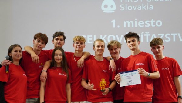 Prvé miesto obsadil tím GymZH z Gymnázia M. Rúfusa v Žiari nad Hronom.