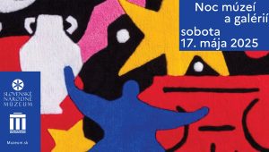Plagát: Noc múzeí a galérií 2025
