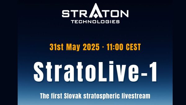 Prvý slovenský stratosférický live stream: StratoLive-1