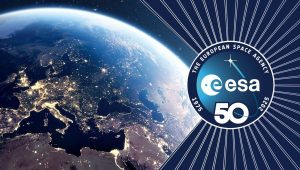 Európska vesmírna agentúra ESA oslavuje 50. výročie od svojho založenia 30. mája 1975.