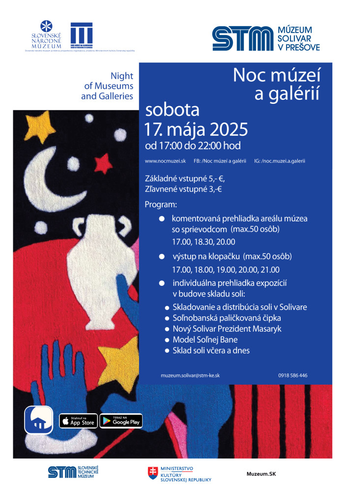 Plagát: NMAG 2025 – Múzeum Solivar v Prešove