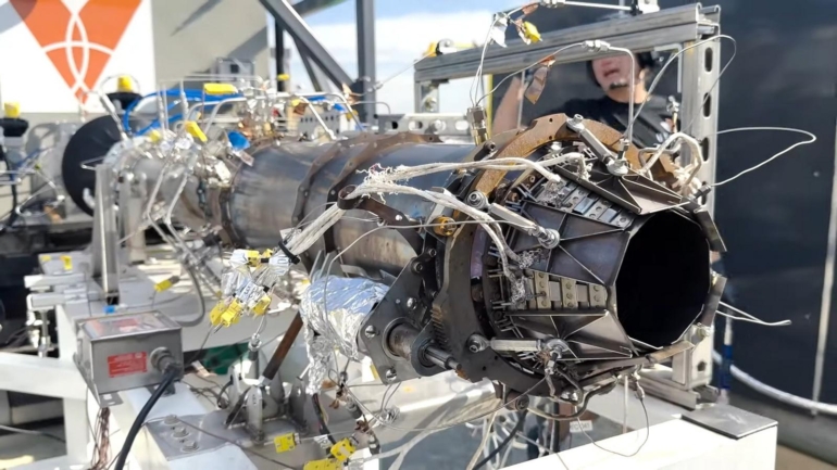 Motor rakety Venus Aerospace. Zdroj: Venus Aerospace