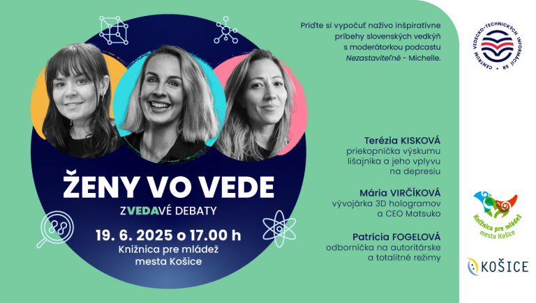 Banner k podujatiu Zvedavé debaty v Košiciach.