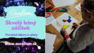 Ne deti čakajú Lektorsky vedené workshopy s názvom Stretnutie s okuliarmi a dômyselná hra Tangram.