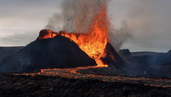 Erupcia sopky. Zdroj: iStockphotos.com. Autor: Vladimir Borzykin