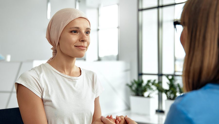 Onkologická pacientka. Zdroj: iStock.com/Valerii Apetroaiei