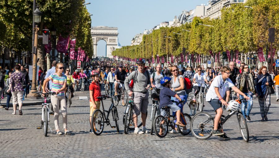Deň bez áut v Paríži. Zdroj: iStock.com/Razvan