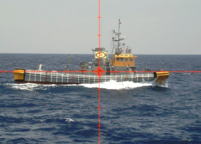 Cvičná loď poslúžila ako terč najnovším testom japonského námorníctva. A bol to historický zásah do čierneho. Zdroj: ATLA 