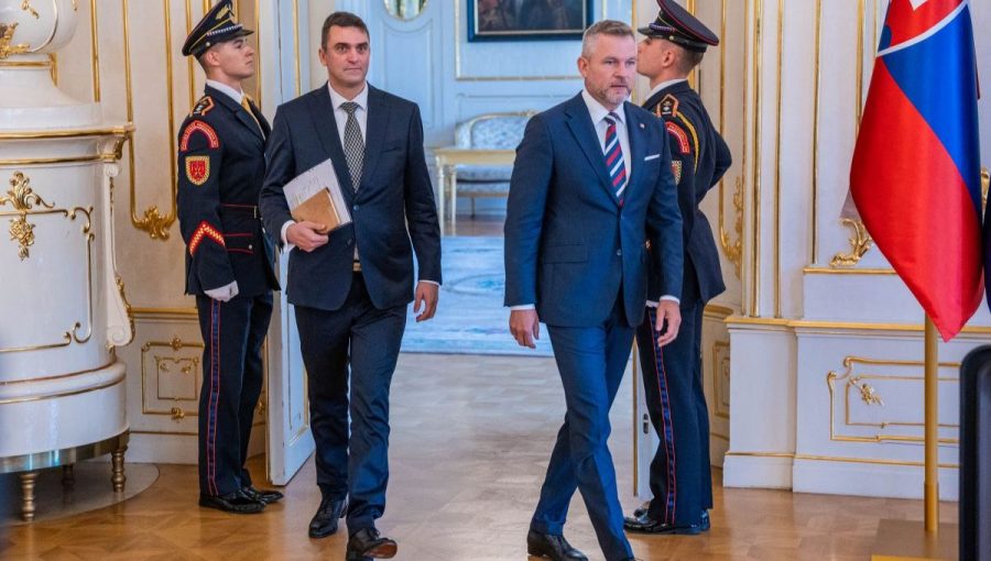 Prezident SR Peter Pellegrini prijal predsedu SAV Martina Venharta.