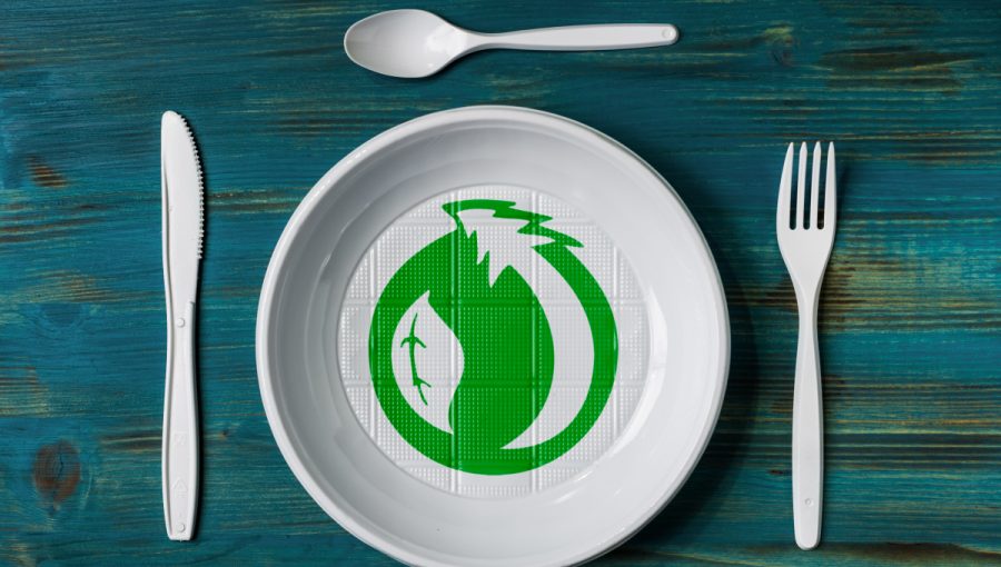 Recyklovateľný riad. Zdroj: iStock.com/Claudio Rampinini