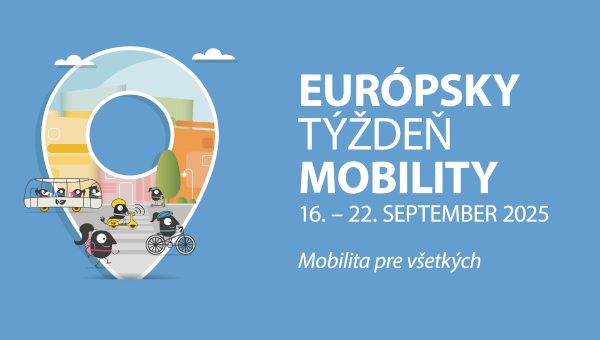 Vizuál kampane Európsky týždeň mobility. Zdroj: eurotm.sk