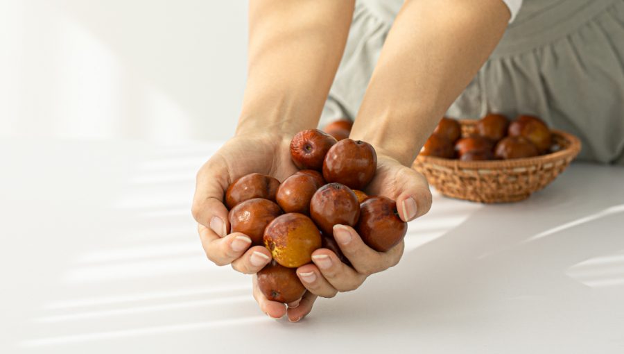 Plody jujuby. Zdroj: iStock.com/bong hyunjung