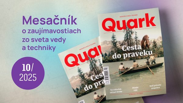 Obálka časopisu Quark 10/2025. Zdroj: Quark