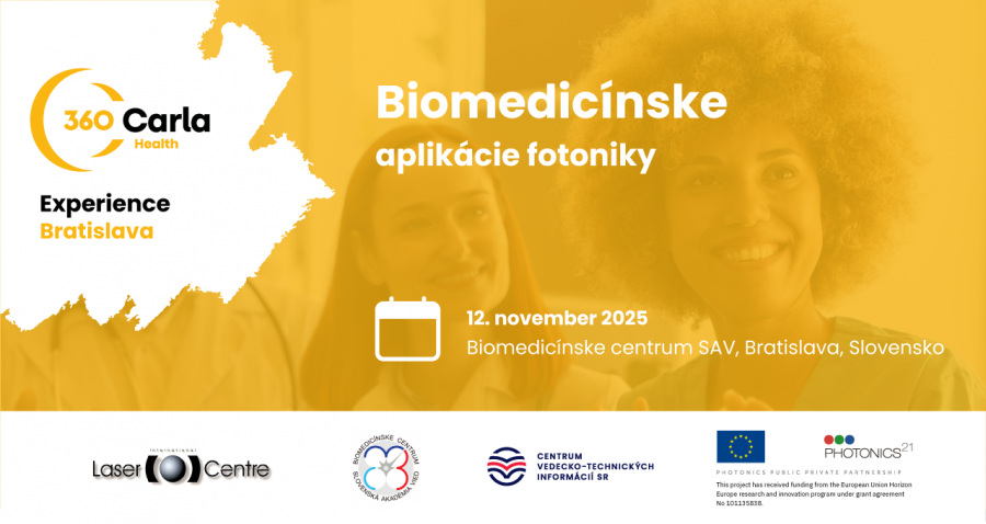 360 CARLA Health: Experience – Biomedicínske aplikácie fotoniky