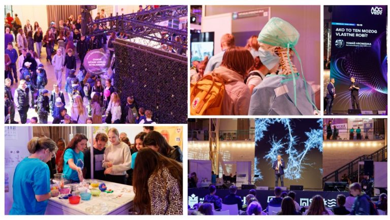 Témou tohtoročnej Európskej noci vedy bol Chaos: hľadanie poriadku v nepredvídateľnom svete. Zdroj: Diana Brišová