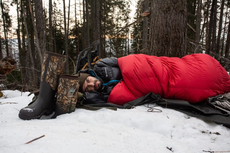Ondrej Kameniar počas pobytu v prírode. Zdroj: Archív - Ondrej Kameniar
