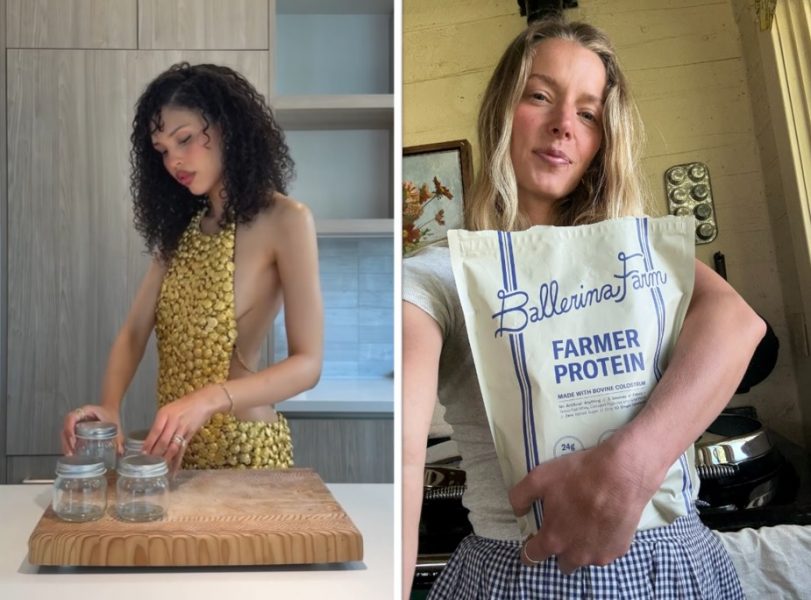 Nara Smith (vľavo) a Hannah Neeleman (vpravo). Zdroj: Instagram