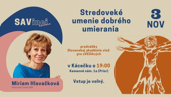 SAVinci kaviareň – Stredoveké umenie dobrého umierania
