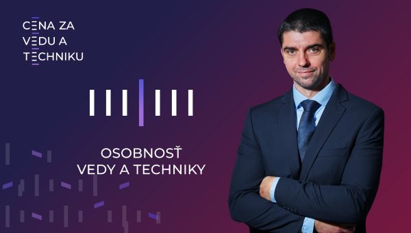 Prof. Ing. Alexander Hošovský, PhD., laureát Ceny za vedu a techniku 2025 v kategórii Osobnosť vedy a techniky. Zdroj: CVTI SR