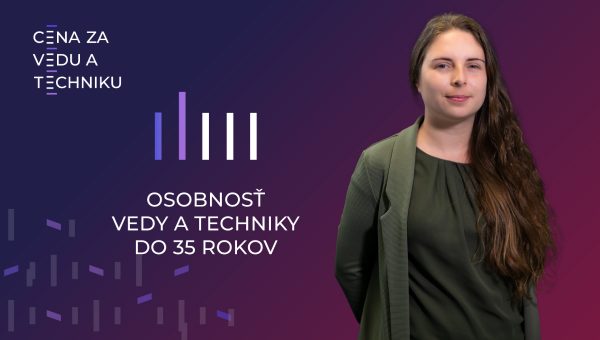 MUDr. Kristína Kulcsárová, PhD., laureátka ocenenia Cena za vedu a techniku 2025 v kategórii Osobnosť vedy a techniky do 35 rokov. Zdroj: CVTI SR