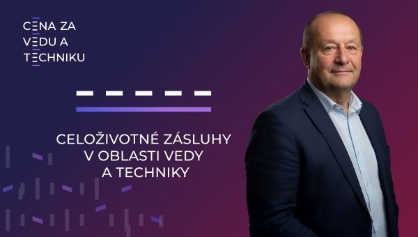 Doc. Ing. Jaromír Markovič, PhD., laureát Ceny za vedu a techniku 2025 v kategórii Celoživotné zásluhy v oblasti vedy a techniky. Zdroj: CVTI SR