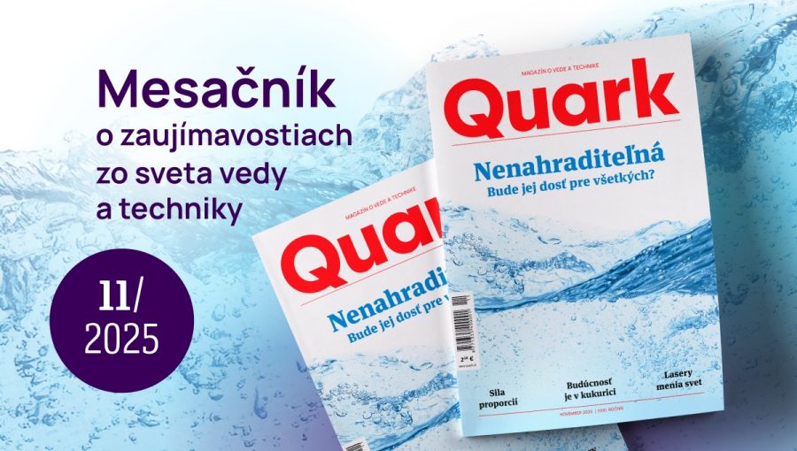 Obálka časopisu Quark 11/2025. Zdroj: Quark